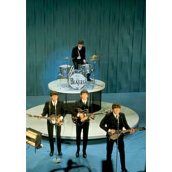 The Beatles Postcard: Ed Sullivan Show on Stage (Standard)