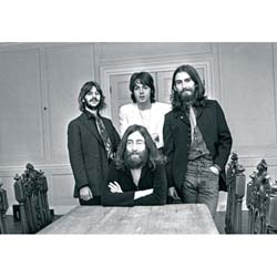 The Beatles Postcard: Tittenhurst Table Group Shot (Standard)