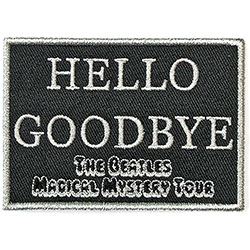 The Beatles Standard Woven Patch: Hello Goodbye