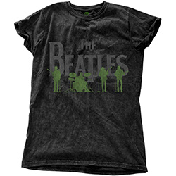 The Beatles Ladies T-Shirt: Saville Row Line-Up (Wash Collection) (Medium)