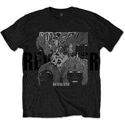 The Beatles Unisex T-Shirt: Reverse Revolver (Foiled)