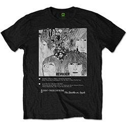 The Beatles Unisex T-Shirt: Revolver 8 Track