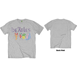 The Beatles Unisex T-Shirt: White Album Back (Back Print)