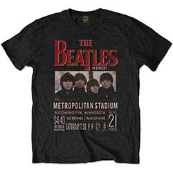 The Beatles Unisex T-Shirt: Minnesota 1965