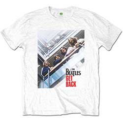 The Beatles Unisex T-Shirt: Get Back Poster