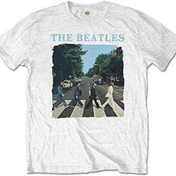 The Beatles Unisex T-Shirt: Abbey Road & Logo