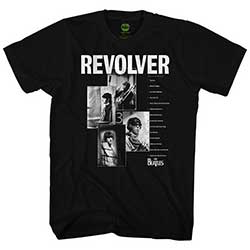 The Beatles Unisex T-Shirt: Revolver Tracklist