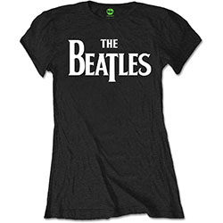The Beatles Ladies T-Shirt: Drop T (Retail Pack)