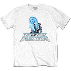 Bebe Rexha Unisex T-Shirt: Silver Logo