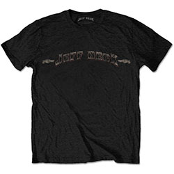Jeff Beck Unisex T-Shirt: Vintage Logo