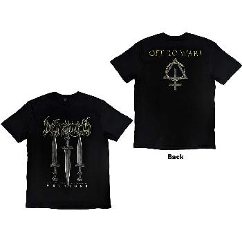 Behemoth Unisex T-Shirt: Off To War! (Back Print)