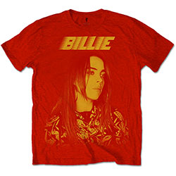 Billie Eilish Unisex T-Shirt: Racer Logo Jumbo