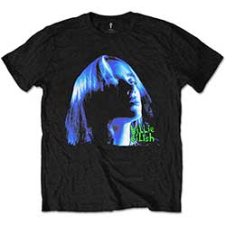 Billie Eilish Unisex T-Shirt: Neon Shadow Blue