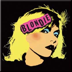 Blondie Fridge Magnet: Punk Logo