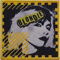 Blondie Standard Printed Patch: Punk Logo Mono
