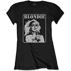 Blondie Ladies T-Shirt: Presente Poster