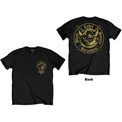 Black Label Society Unisex T-Shirt: Berzerkers (Back Print)