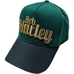 Bob Marley Unisex Mesh Back Cap: Text Logo