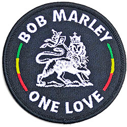 Bob Marley Standard Woven Patch: Lion