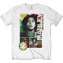 Bob Marley Unisex T-Shirt: 56 Hope Road Rasta (Retail Pack)