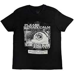 Bring Me The Horizon Unisex T-Shirt: Remain Calm FP