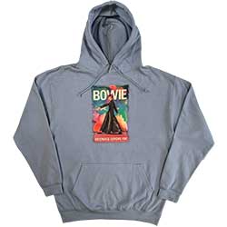 David Bowie Unisex Pullover Hoodie: Moonage 11 Fade