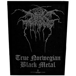 Darkthrone Back Patch: True Norwegian Black Metal