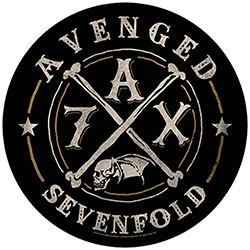 Avenged Sevenfold Back Patch: A7X