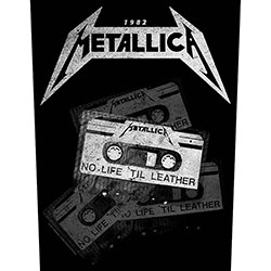 Metallica Back Patch: No Life 'Til Leather