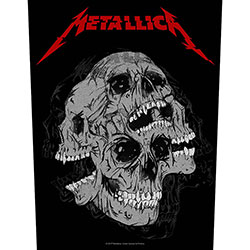 Metallica Back Patch: Skulls
