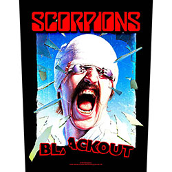 Scorpions Back Patch: Blackout