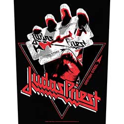 Judas Priest Back Patch: British Steel Vintage