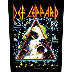 Def Leppard Back Patch: Hysteria