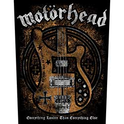 Motorhead Back Patch: Lemmy's Bass