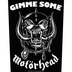 Motorhead Back Patch: Gimme Some
