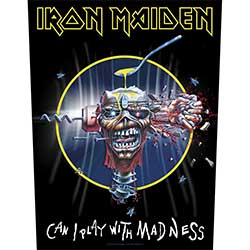 Iron Maiden Back Patch: Can I Play With Madness