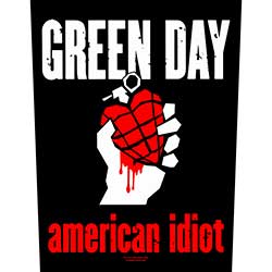 Green Day Back Patch: American Idiot
