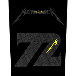 Metallica Back Patch: Charred M72