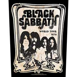 Black Sabbath Back Patch: World Tour 1978