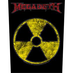 Megadeth Back Patch: Radioactive