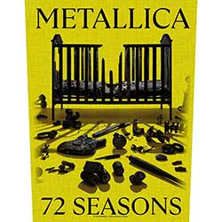Metallica Back Patch: 72 Seasons Crib