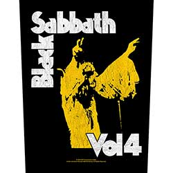 Black Sabbath Back Patch: Vol 4