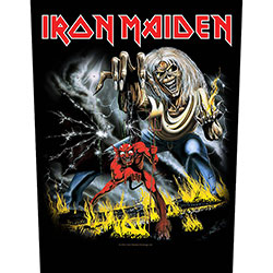 Iron Maiden Back Patch: Number Of The Beast