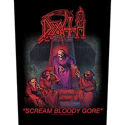 Death Back Patch: Scream Bloody Gore
