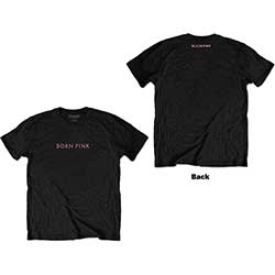 BlackPink Unisex T-Shirt: Born Pink (Back Print)