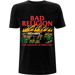Bad Religion Unisex T-Shirt: Burning Black