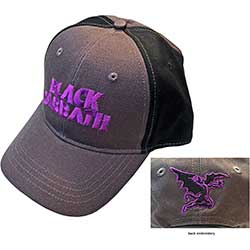 Black Sabbath Unisex Baseball Cap: Wavy Logo (2-Tone)