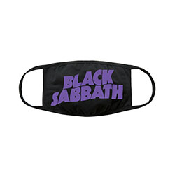 Black Sabbath Face Mask: Wavy Logo