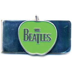 The Beatles Money Clip: Logo On Apple Chrome Finish