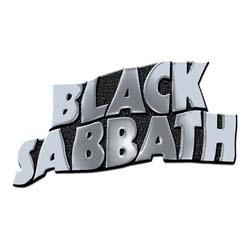 Black Sabbath Pin Badge: Wavy Logo